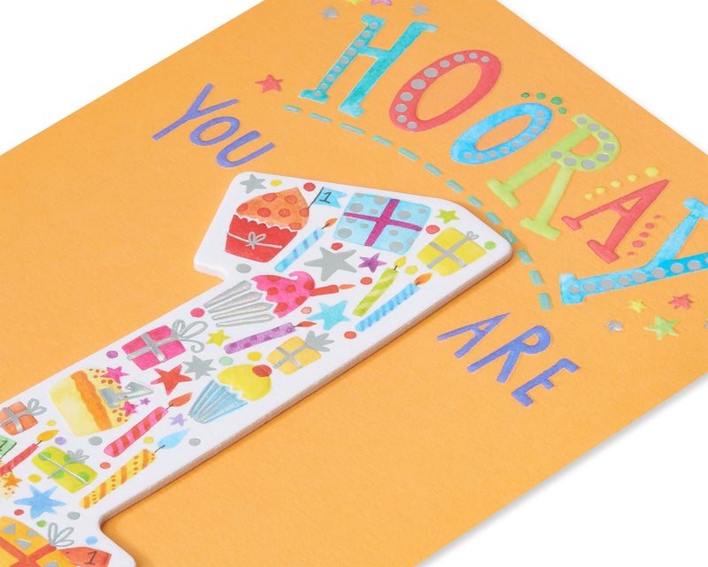 Papyrus 1st Birthday Card (Something To Celebrate) - Image 5