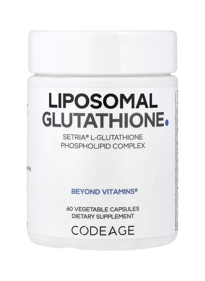 Codeage Liposomal, Glutathione, 60 Vegetable Capsules