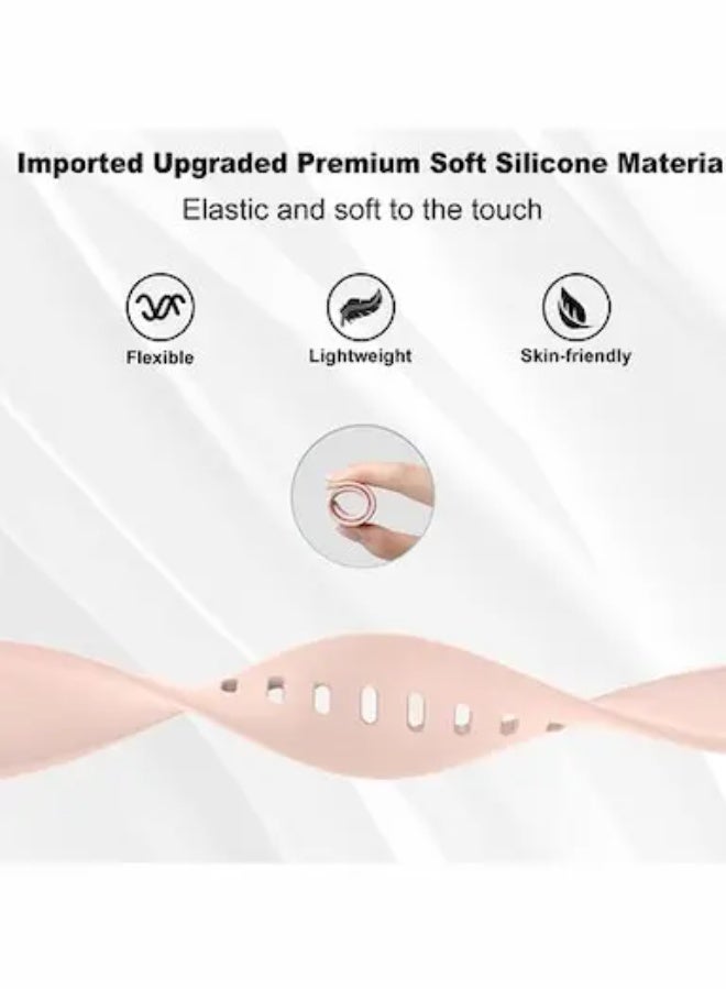 6 Pack Sport Straps Compatible with Apple Watch Straps 10 - 38mm 40mm 41mm 42mm Women Men Watch Straps - Soft Silicone Strap Replacement Watchbands for iWatch Ultra Series 9 8 7 6 5 4 3 2 1 SE（38/40/41/42mm） - Image 3