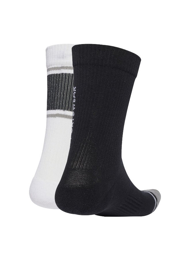 Adidas Crw Spwblock 2P Black Training Socks For Unisex 10K - 11.5K - Image 2