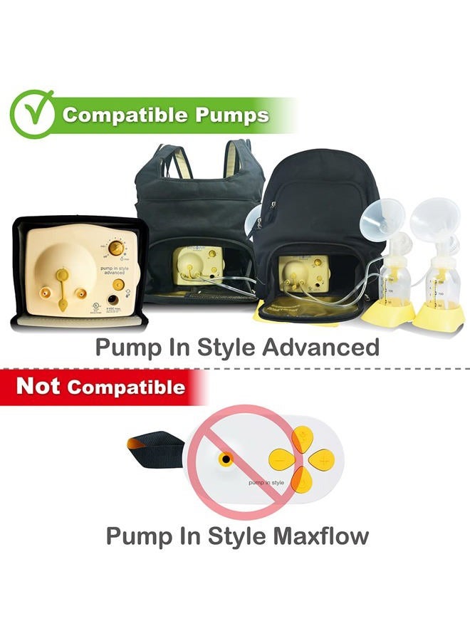 Nenesupply GentleFit Pump Parts 17mm Compatible with Medela Pump in Style Breastpump Not Original Medela Pump Parts Replace Medela Personalfit Connector and Medela Breastshield Valve Membrane Tubing - Image 2