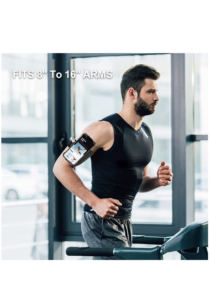 SYOSI - Running Armband, 360° Rotatable Wristband Mobile Phone Holder for Jogging (iPhone 11 Pro Max,/11/Xs/X/8 Plus/7/6, Galaxy S20/S10/S10e/S9, Android Works Well) - Image 1