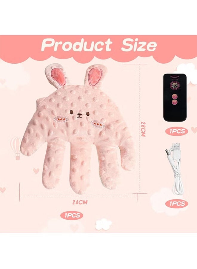 AGREON Baby Soothing Palm Hand, Baby Sleep Aid Hand Pillow, Baby Soothing Electric Hand Pillow for Sleeping, Soothing Palm Automatic Baby Sleep Racket, Sleeping Aid Toys Babies - Image 2