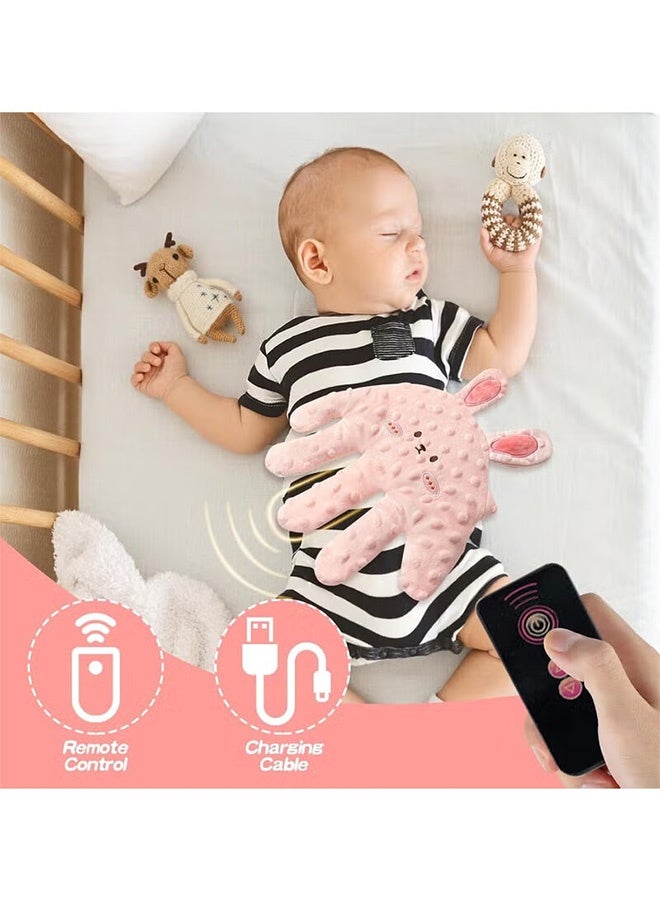 AGREON Baby Soothing Palm Hand, Baby Sleep Aid Hand Pillow, Baby Soothing Electric Hand Pillow for Sleeping, Soothing Palm Automatic Baby Sleep Racket, Sleeping Aid Toys Babies - Image 5