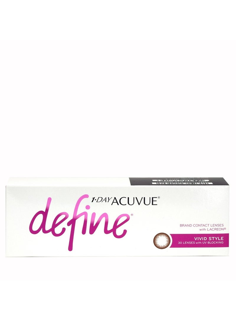 Acuvue 1-Day Define LACREON VIVID 8.5 -4.25 30P RX