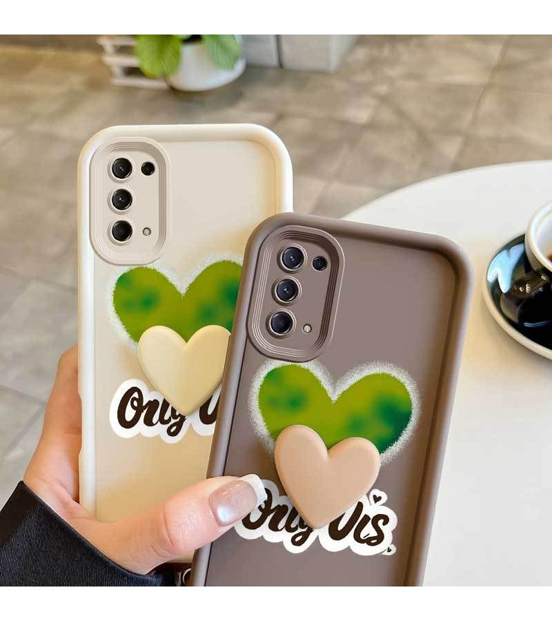غلاف هاتف 3 قطع بألوان مختلطة مع حبل رقبة وحامل بتصميم شفاف وجذاب لهاتف OPPO Reno5 4G، يحميك بملمس مريح وأناقة راقية - Image 3