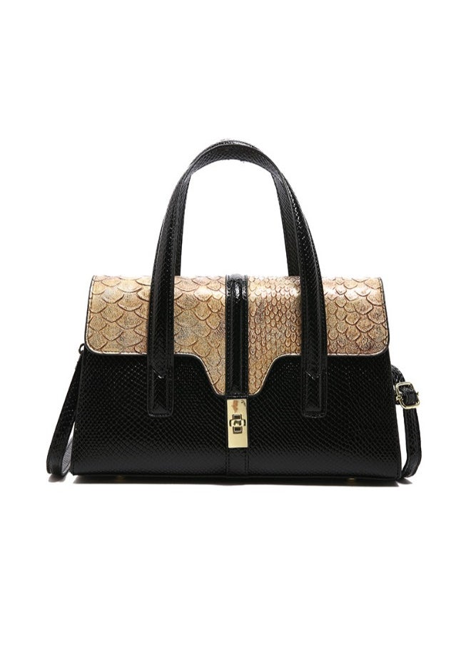 Rup Art Luxury Alligator PU Leather Handbag for Women – Chic Shoulder & Crossbody Bag  - Image 1