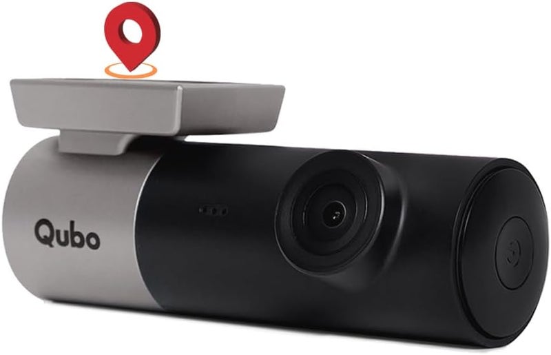 Qubo Car Dash Camera Pro (with GPS Logger) Dash Cam | from Hero Group | Made in India | Full HD 1080p | Wide Angle View | G-Sensor | Wi-Fi | Emergency Recording | Supports Up to 256 GB SD Card - Image 1
