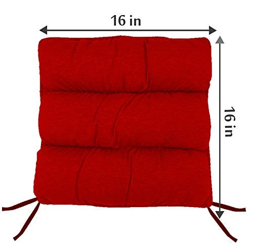 coca industries Next GO Chair Cushion Pad Hip and Back Support Maroon - Image 2