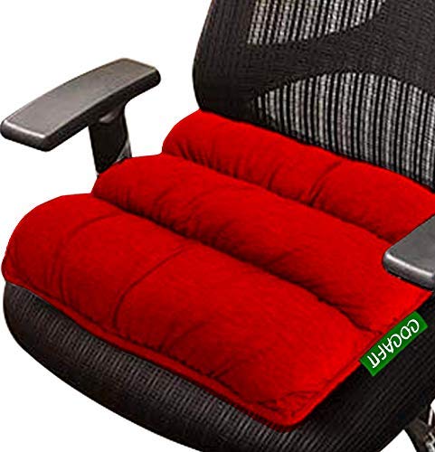 coca industries Next GO Chair Cushion Pad Hip and Back Support Maroon - Image 1