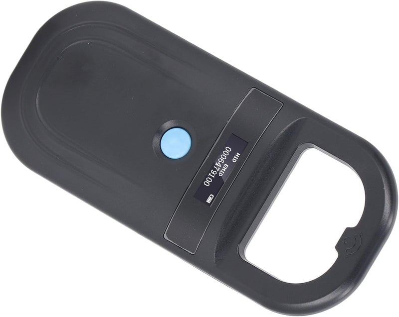 aqxreight Animal ID Reader 134 2KHz ISO11784 85 FDX B EMID Handheld Pet Tag Chip Scanner USB Charging Built in Buzzer Frequency 134 2KHz a Reading of 85 ID Portable Animal ID64 ISO11784 - Image 4