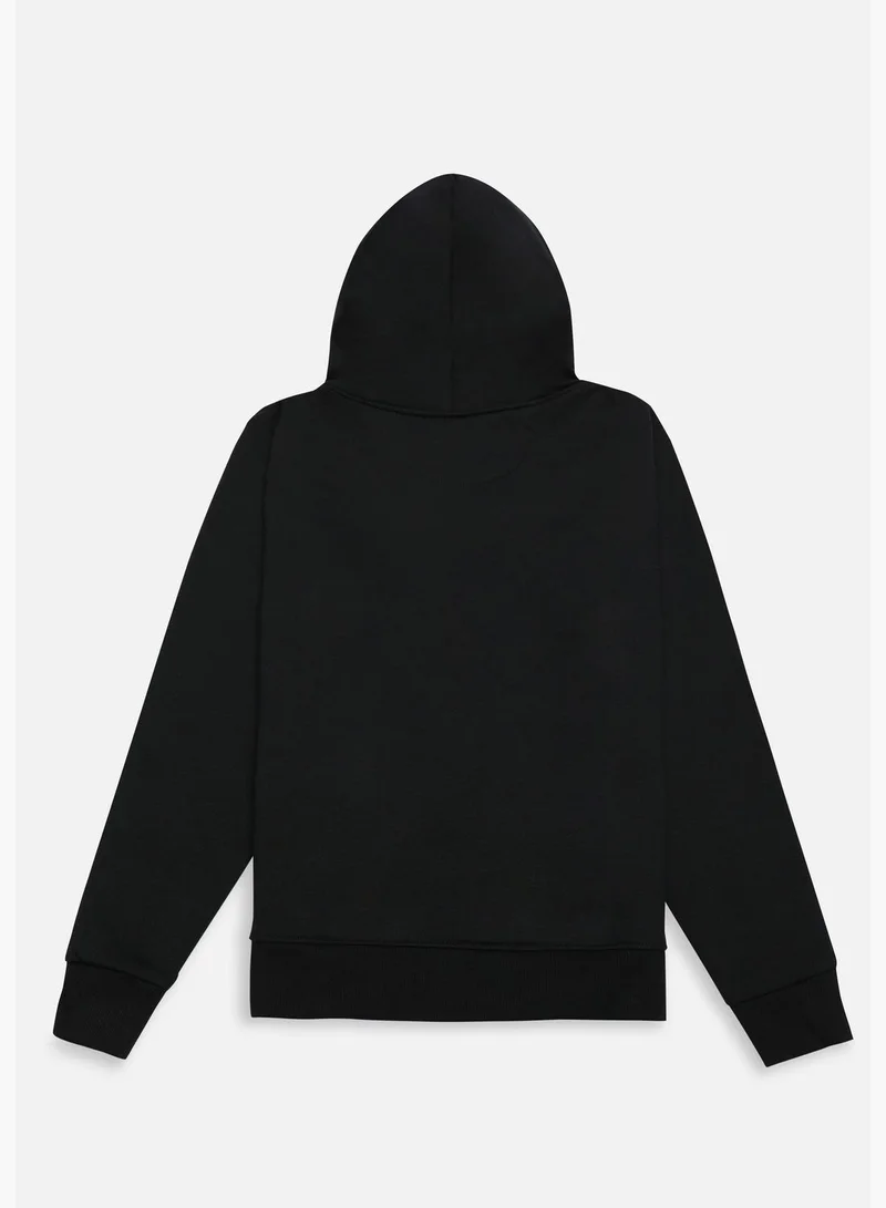 Instafab Front Pocket Printed Hoodie