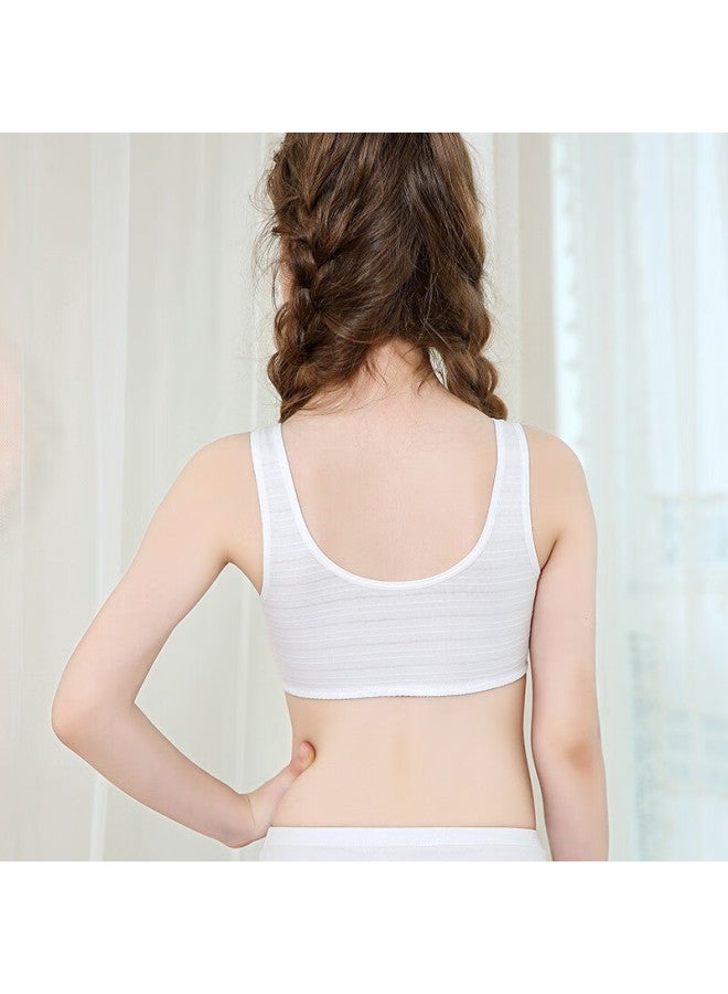 Red Bean Hongdou Girls' Bra, Girls' Underwear, Vest-style Brassiere, For Puberty, Middle School Students, Thin Mesh, Camisole, X8004, 165 - Image 1