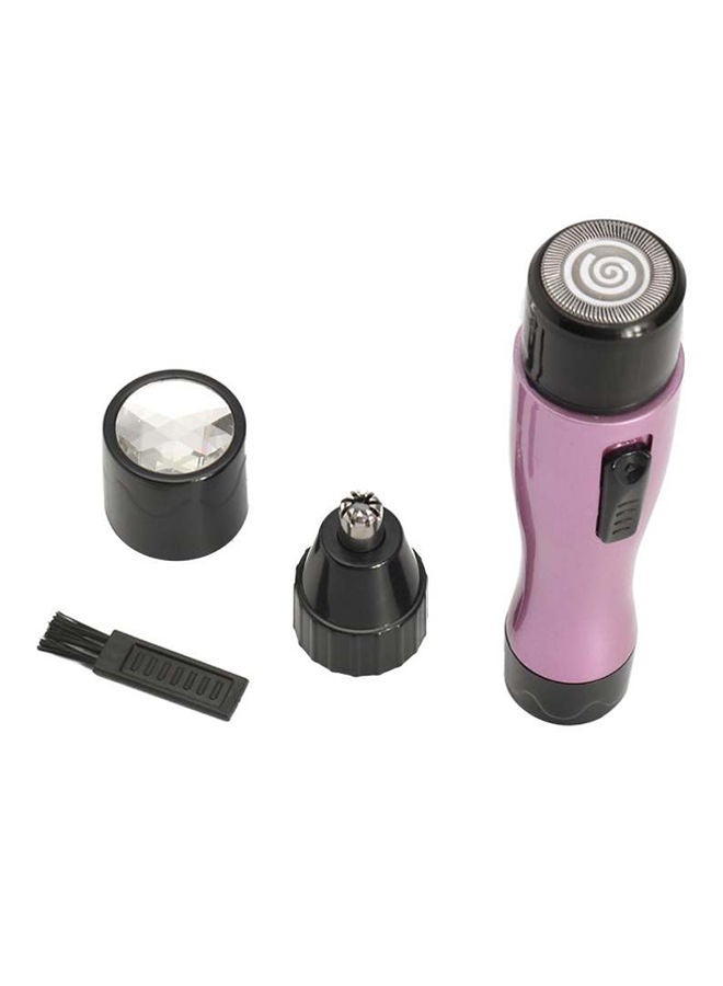 NIBEMINENT Electric Shaver Purple/Black - Image 2