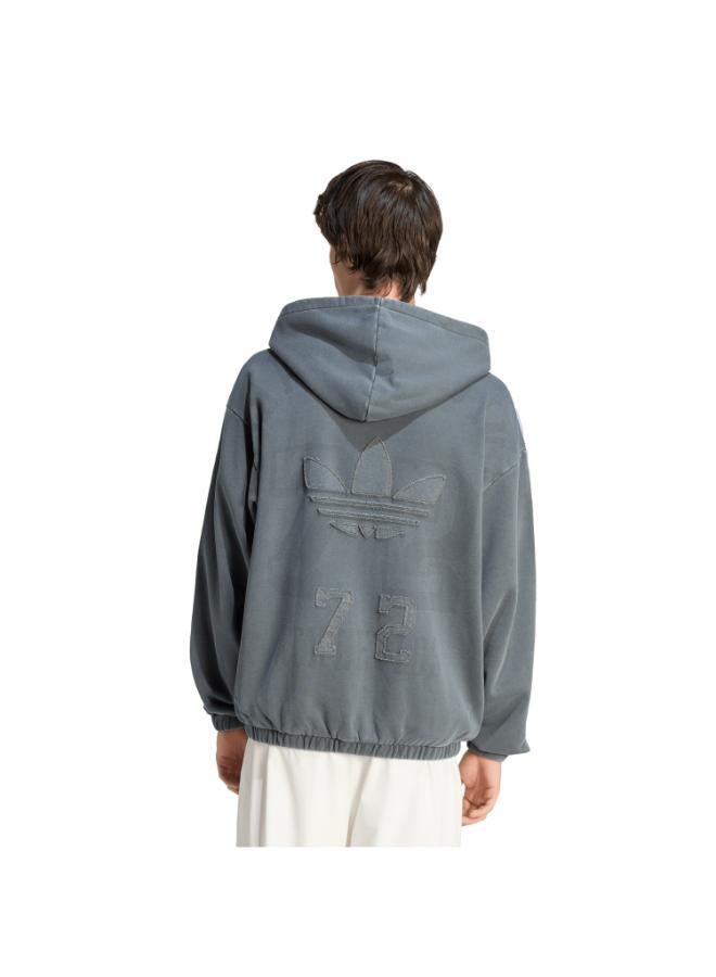 ADIDAS ORIGINALS - WASHED GRAPHICS ZIP-THRU HOODIE - Image 2
