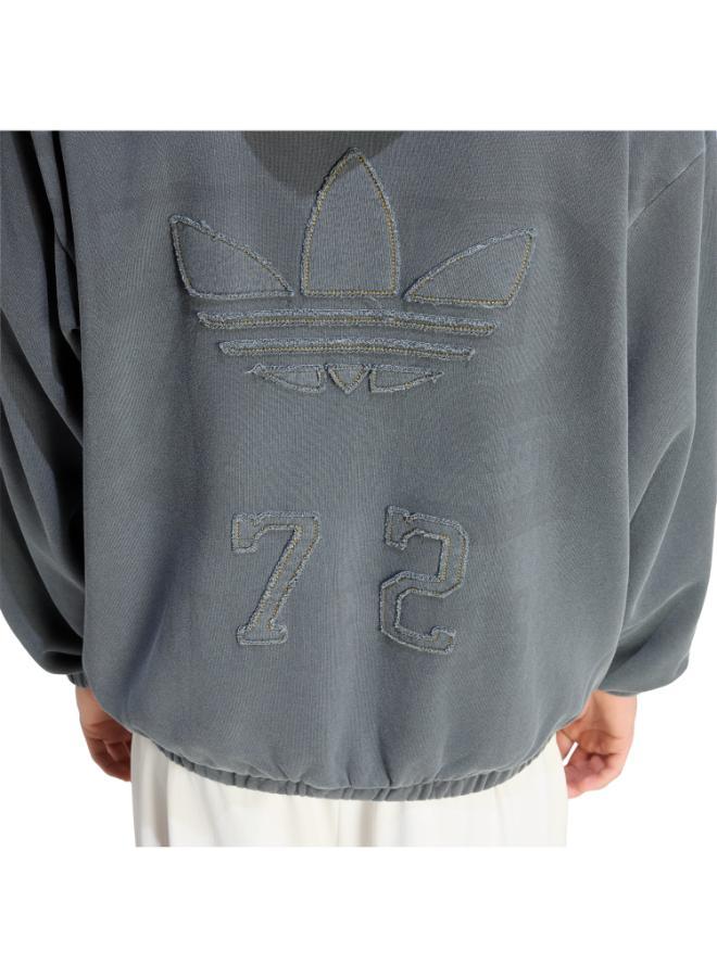 ADIDAS ORIGINALS - WASHED GRAPHICS ZIP-THRU HOODIE - Image 4