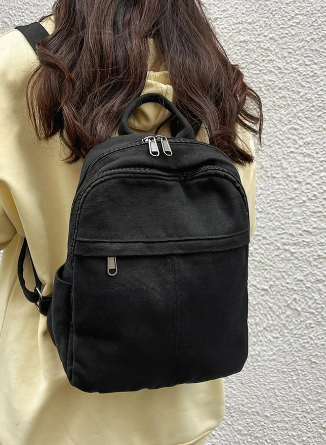 تايك تو شنطة ظهر سادة بسحاب للإغلاق