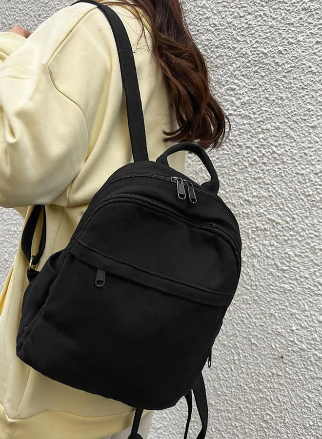 تايك تو شنطة ظهر سادة بسحاب للإغلاق