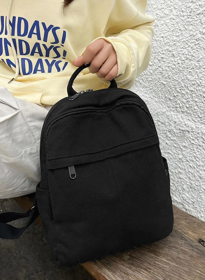 تايك تو شنطة ظهر سادة بسحاب للإغلاق