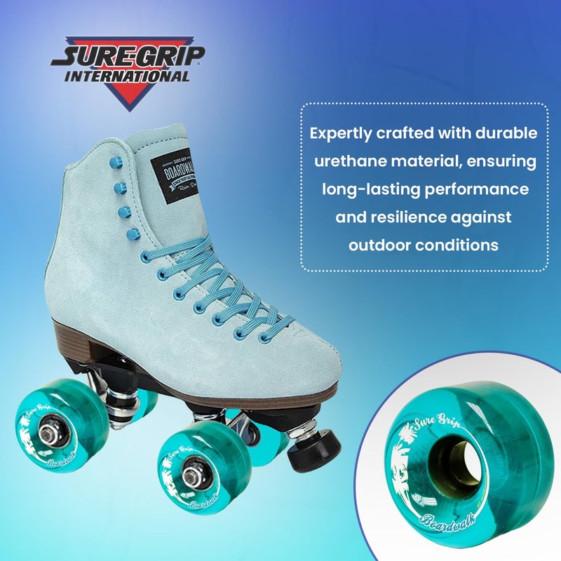Sure-Grip Boardwalk Outdoor Sure-Grip Roller Skating Wheels - blue - Image 2