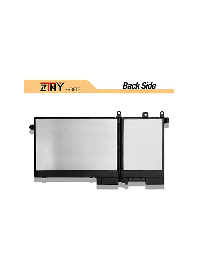 ZTHY 51Wh 93Ftf Laptop Battery Replacement For Dell Latitude 5280 5480 5580 5590 5490 5288 5290 5488 E5280 E5480 E5580 E5490 E5590 E5290 Precision 15 3520 3530 Series D4Cmt 4Yfvg 83Xpc - Image 4