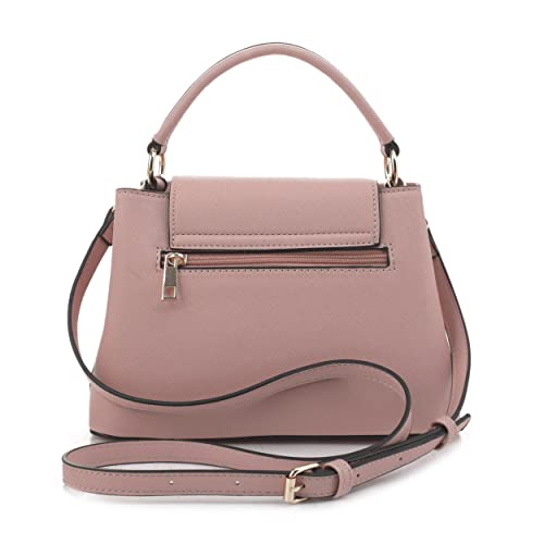 EVVE Women's Small Satchel Bag Classic Top Handle Purses Fashion Crossbody Handbags with Shoulder Strap | MV - Image 3