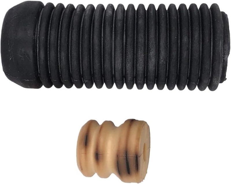 QASULER Car Front Shock Absorber Buffer Rubber Boot Set - Image 1
