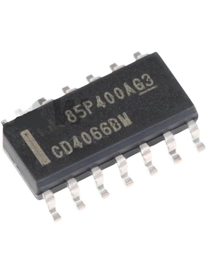 CD4066BM CD4051BM CD4053BM CD4060BM CD4081BM CD4093BM CD40106BM CD4069BM 10 Piece Logic IC Assortment Kit - Image 1