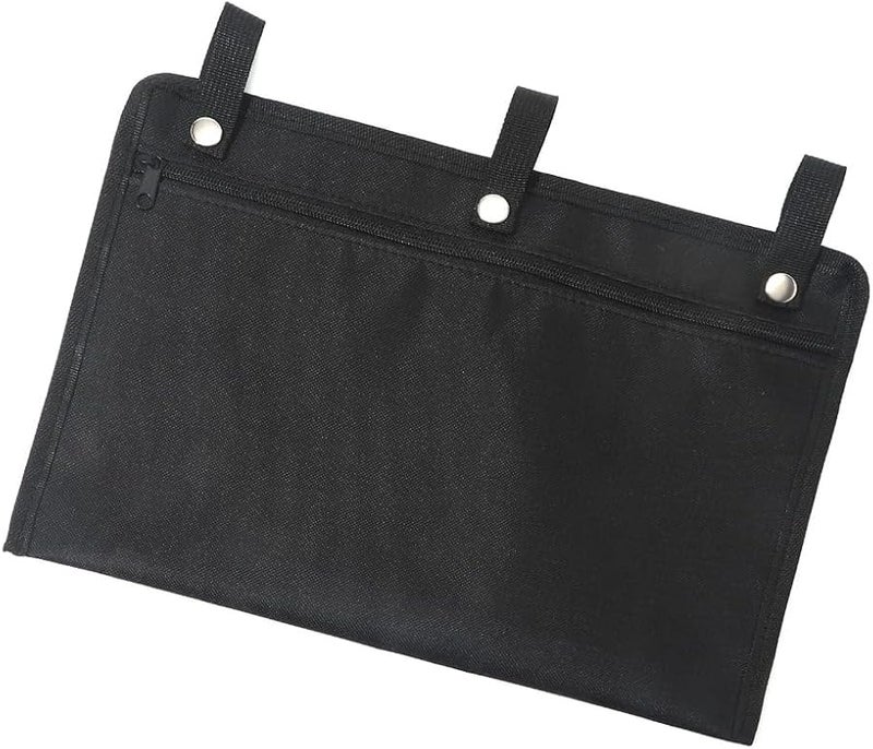 حقيبة معلقة سوداء ذات حجرة سرية لتخزين النقود والمجوهرات ومنظم السفر المنزلي - Image 1