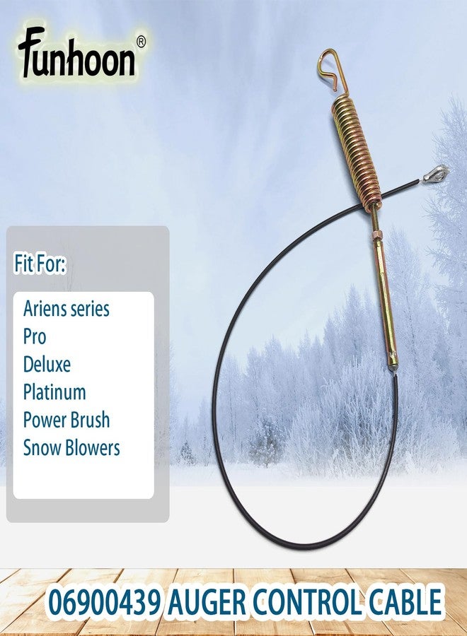 Funhoon 06900439 Auger Control Cable for Ariens Gravely Power Brush Deluxe Pro 24 28 30 36 Snow Blowers - Image 4