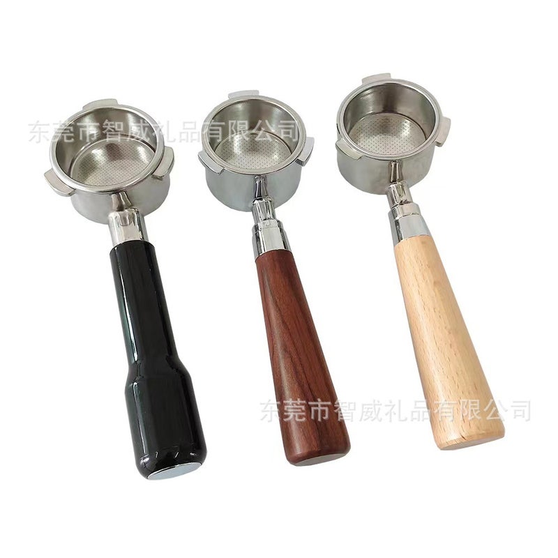 Manufacturer Sells Delonghi Coffee Handle Alloy Beech Rosewood Extraction Handle Coffee Handle Delonghi - Image 2