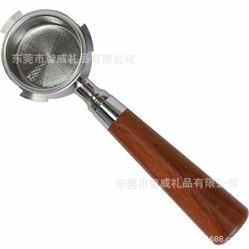 Manufacturer Sells Delonghi Coffee Handle Alloy Beech Rosewood Extraction Handle Coffee Handle Delonghi - Image 1