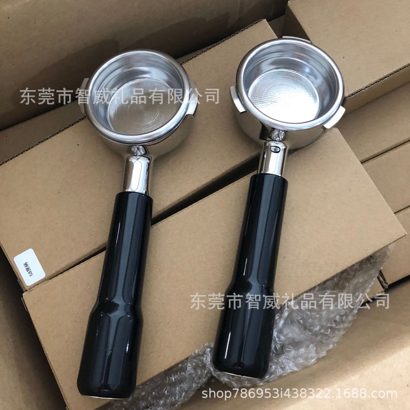 Manufacturer Sells Delonghi Coffee Handle Alloy Beech Rosewood Extraction Handle Coffee Handle Delonghi - Image 5