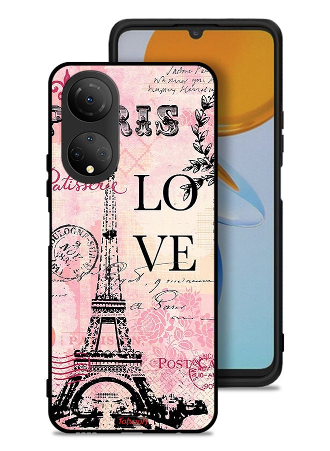 Tolwak Honor X7 Protective Case Cover Paris Love - Image 1