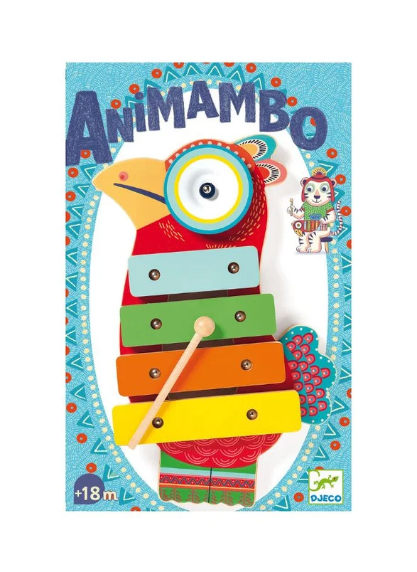 دجيكو Animambo Cymbal And Xylophone