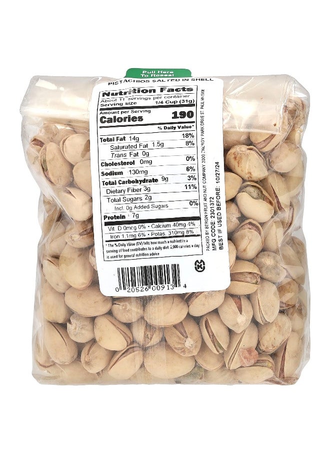 Bergin Fruit and Nut Company Bergin Fruit and Nut Company, Pistachios Salted in Shell, 12 oz (340 g)  - Image 2