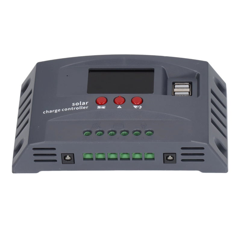 MPPT Solar Charge Controller 10A 12V 24V Automatic Adaptation LCD Display - Dual USB 5V Output Smart Charging for Off-Grid Solar Systems - Image 5