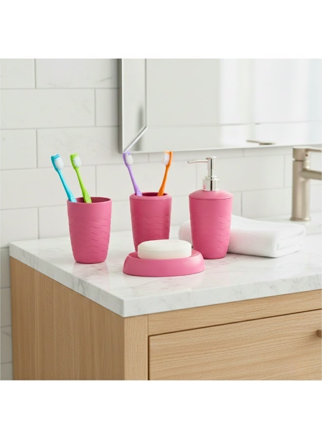 Siag Acrylic Bathroom Accessories Set - Image 1