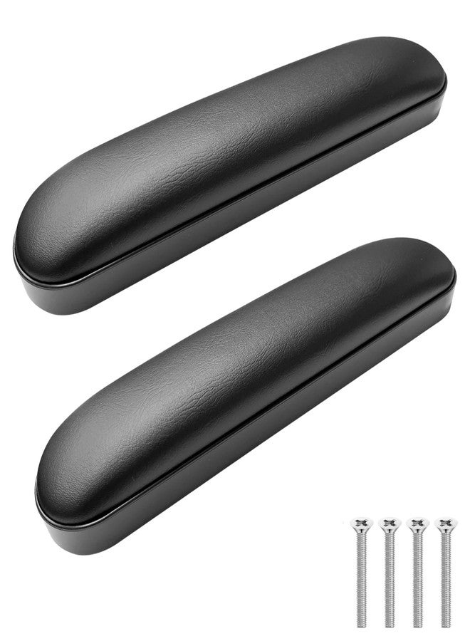Cejiuga Wheelchair Armrest Pads, Premium Wheelchair Arm Pads, Wheelchair Armrest Replacement Accessories, Black (1 Pair) Compatible with All Brands(10-1/4") - Image 1