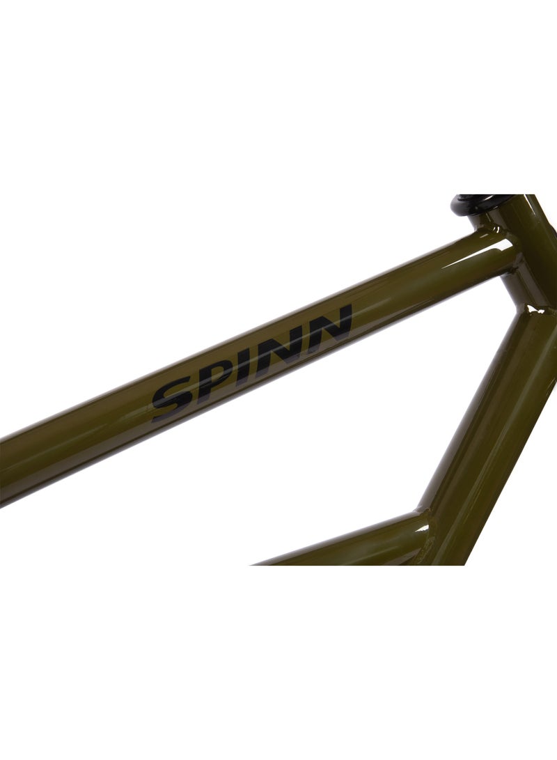 SPINN Horizon 1-Speed Men's Urban Cruiser Bike - 26 Inch Wheel, Olive - Image 3