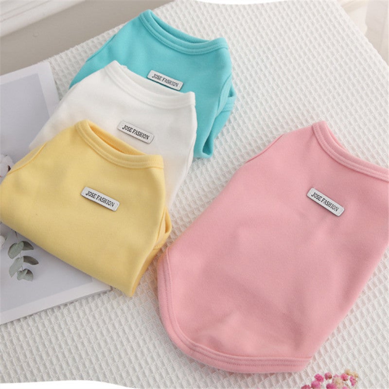 Fleece Dog Vest for Small Dogs & Cats, Multiple Sizes & Colors - Image 1