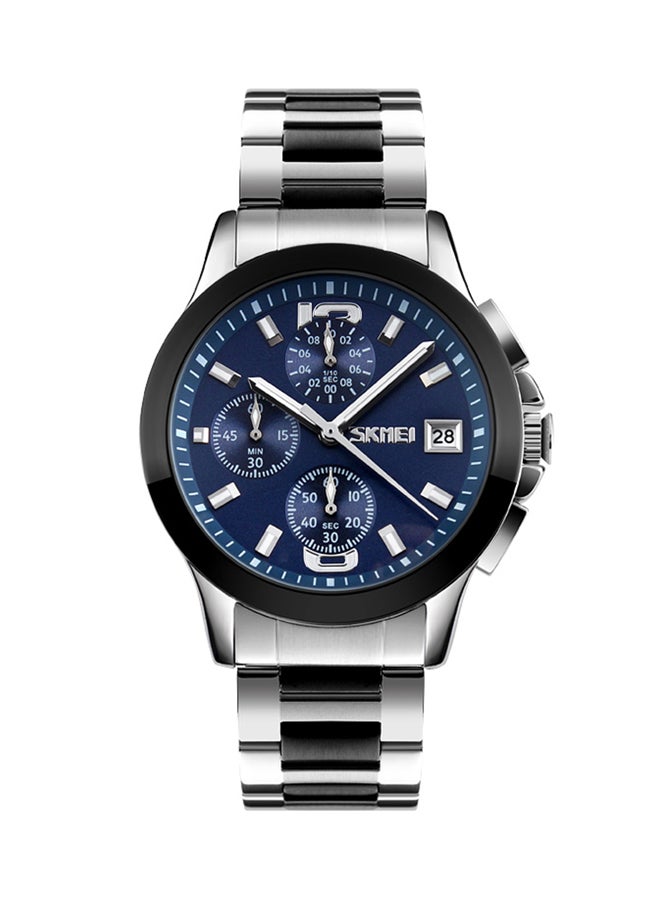 men Water Resistant Chronograph Watch 9126