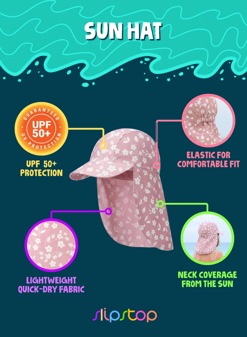 Slipstop Rose Flower Junior Rose Flower Junior Sun Hat for Women | Best Price UAE