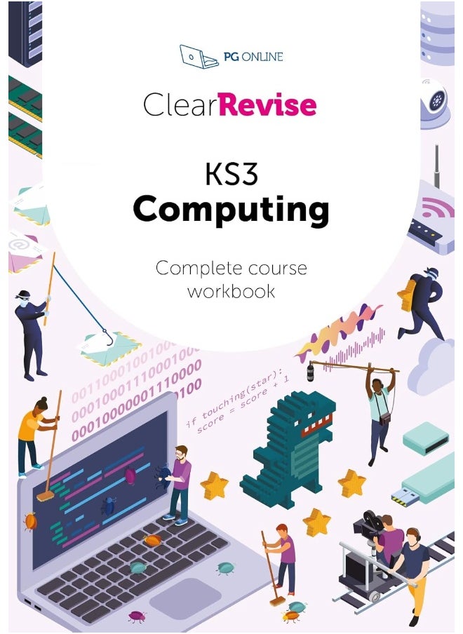 ClearRevise KS3 Computing Complete Course Workbook  - Image 1