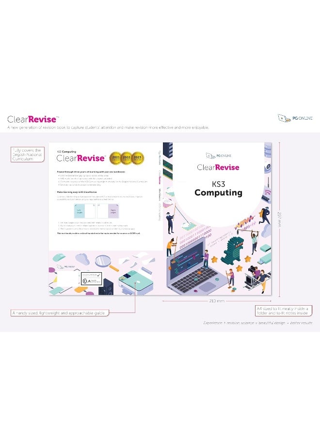 ClearRevise KS3 Computing Complete Course Workbook  - Image 2