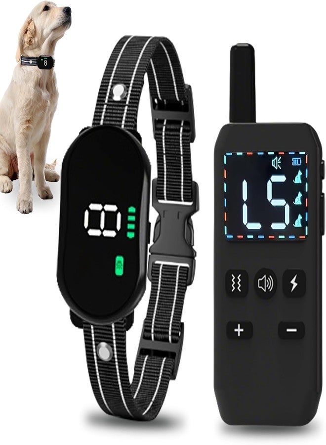 KIP Remote Dog Training Collar, IP67 Waterproof Shockproof E-Collar with 5 Training Modes, Rechargeable and Adjustable for Small, Medium and Large Dogs - Image 1