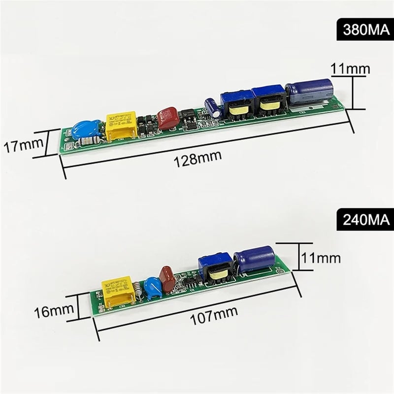6pcs/lot 9W 14W 18W 25W 30W LED Tube Driver DC36-86V 240/380mA Power Supply 85V-265V lighiting Tube Lights(380MA) - Image 4