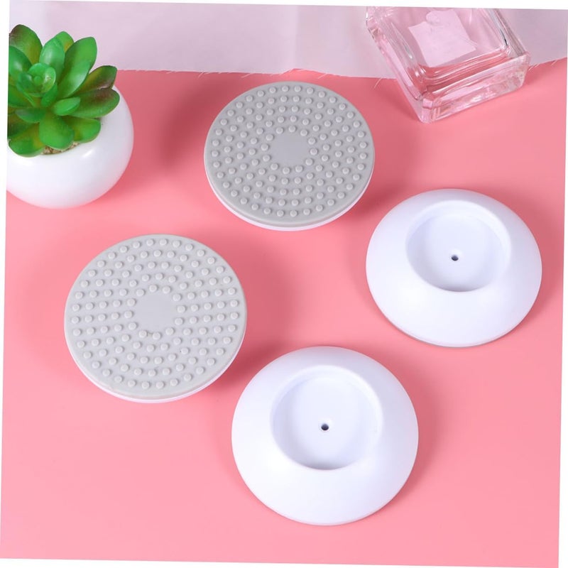 VANZACK 4pcs Gate Wall Bumpers for Dog and Boy Girl Proofing Wall Guard Pads for Doorways and Stairs No Damage Easy to Install - Image 3