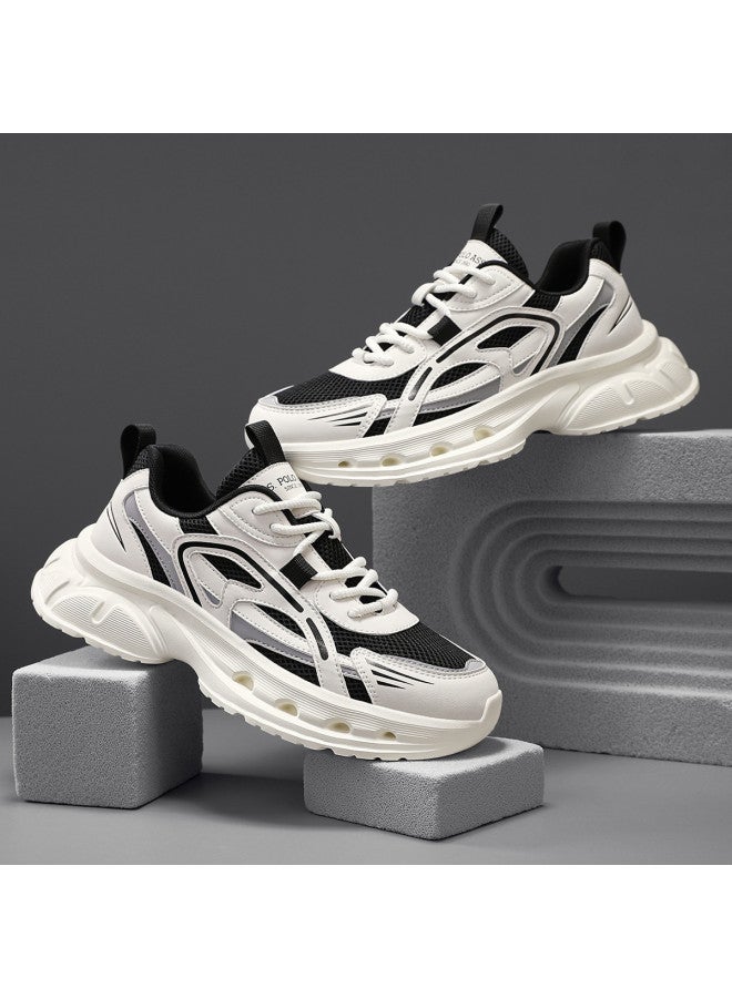 U.S. Polo Assn. أحذية الآباء الرجالية للأزياء في الخريف والشتاء أحذية مريحة وقابلة للتنفس مصنوعة من الشبك للرجال - Image 2