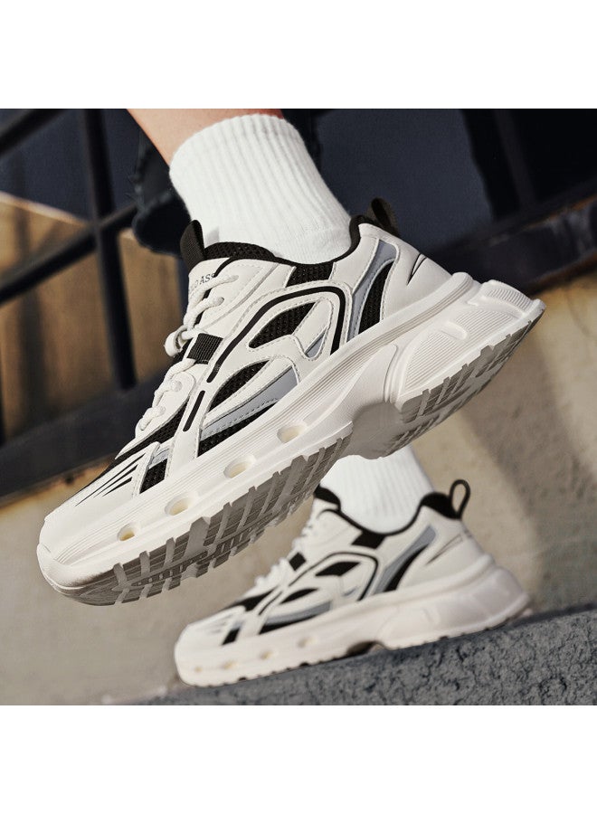 U.S. Polo Assn. أحذية الآباء الرجالية للأزياء في الخريف والشتاء أحذية مريحة وقابلة للتنفس مصنوعة من الشبك للرجال - Image 4